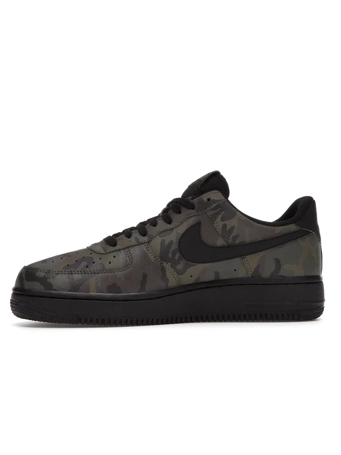 Мужские кроссовки Lifestyle Nike Air Force 1 Low — изображение 3 из 4, оливковый/черный