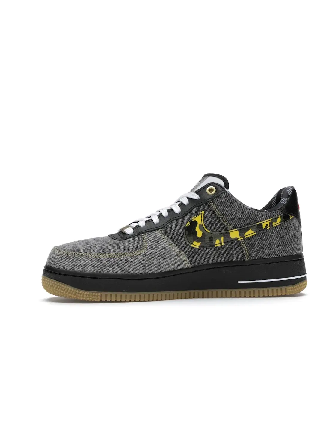 Мужские кроссовки для повседневной носки Nike Air Force 1 Low Remix Black — изображение 3 из 4
