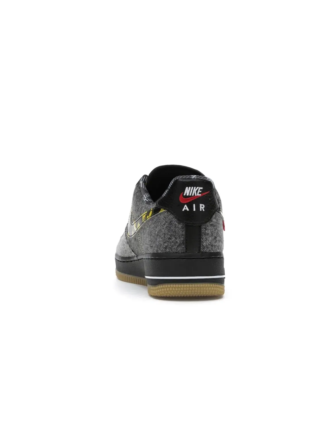 Мужские кроссовки для повседневной носки Nike Air Force 1 Low Remix Black — изображение 4 из 4