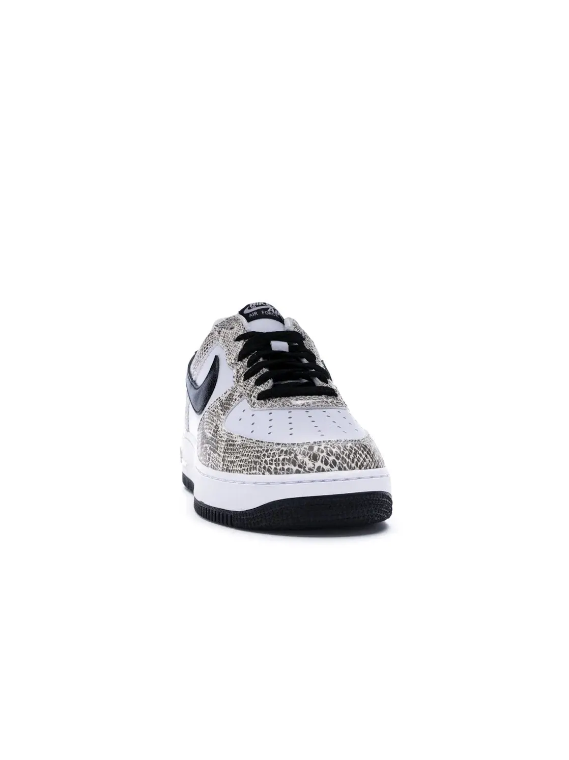 Мужские кроссовки с принтом под змеиную кожу Nike Air Force 1 Low Retro — изображение 2 из 4, белый/черный