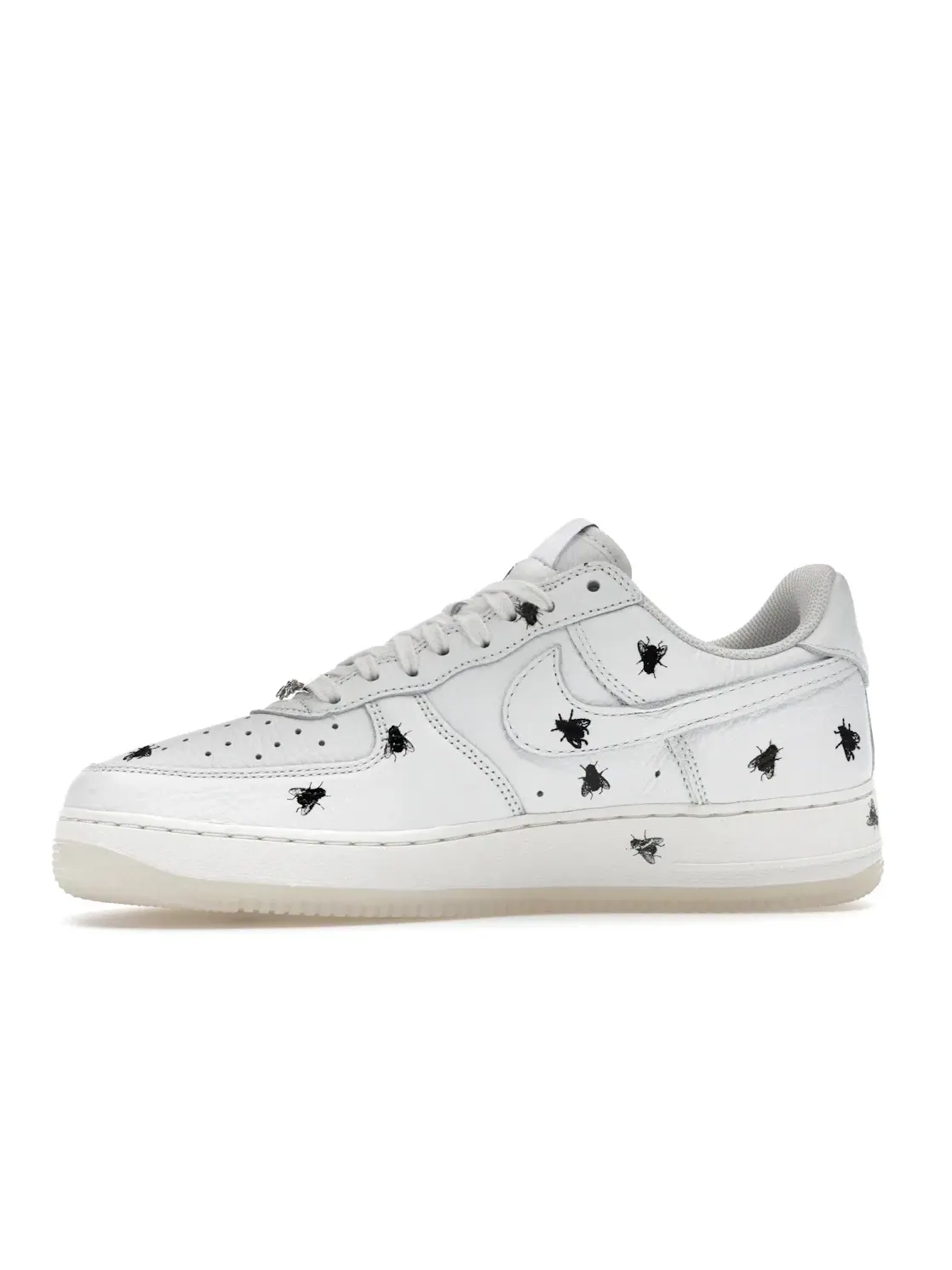 Мужские кроссовки Lifestyle с дизайном Houseflies Nike Air Force 1 Low Retro — изображение 3 из 4, белый/черный