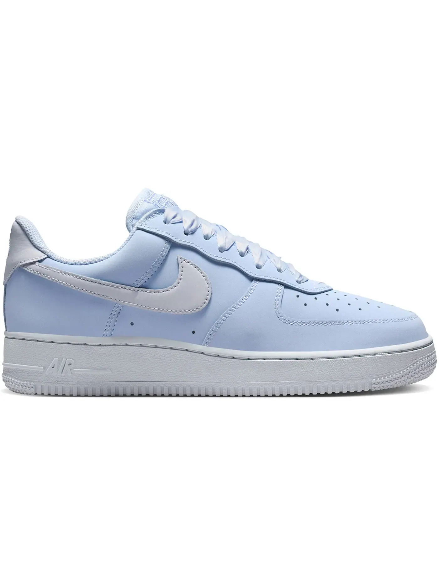 Женские кроссовки Lifestyle с цветочными шнурками Nike Air Force 1 Low Retro Premium — изображение 1 из 1, синий синий серый