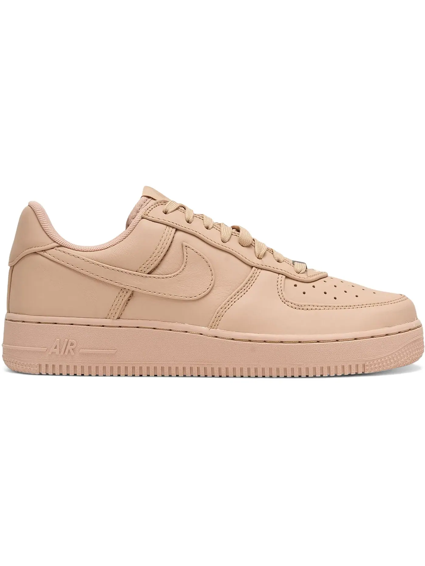 Мужские кроссовки кожаные Vachetta Tan Badgeless Nike — изображение 1 из 1, бежевый/черный