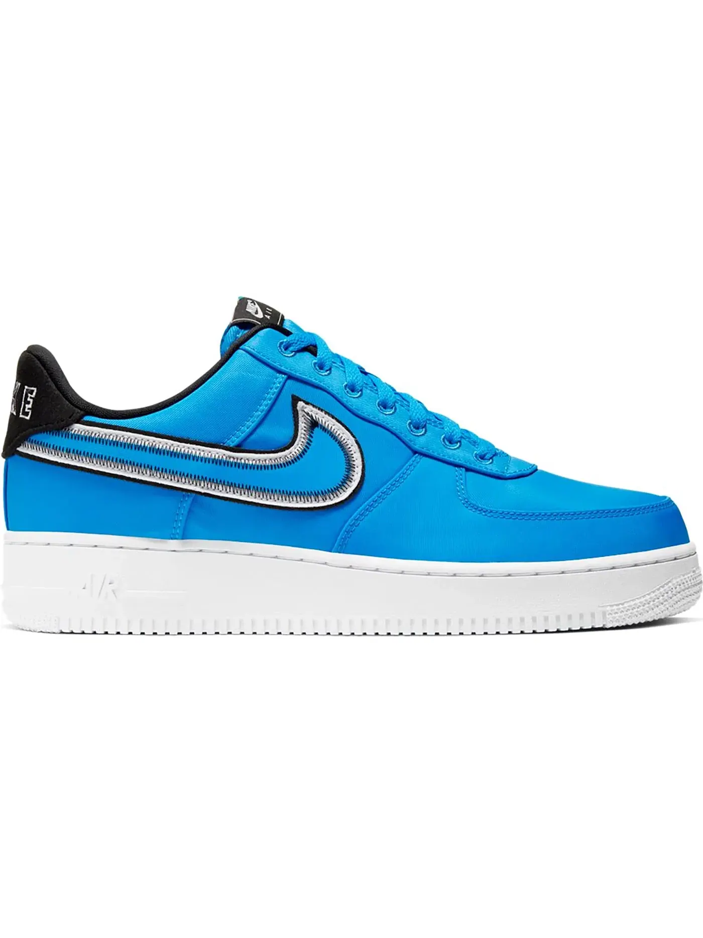 Мужские кроссовки с низким верхом Nike Air Force 1 Low — изображение 1 из 1, синий/белый-черный