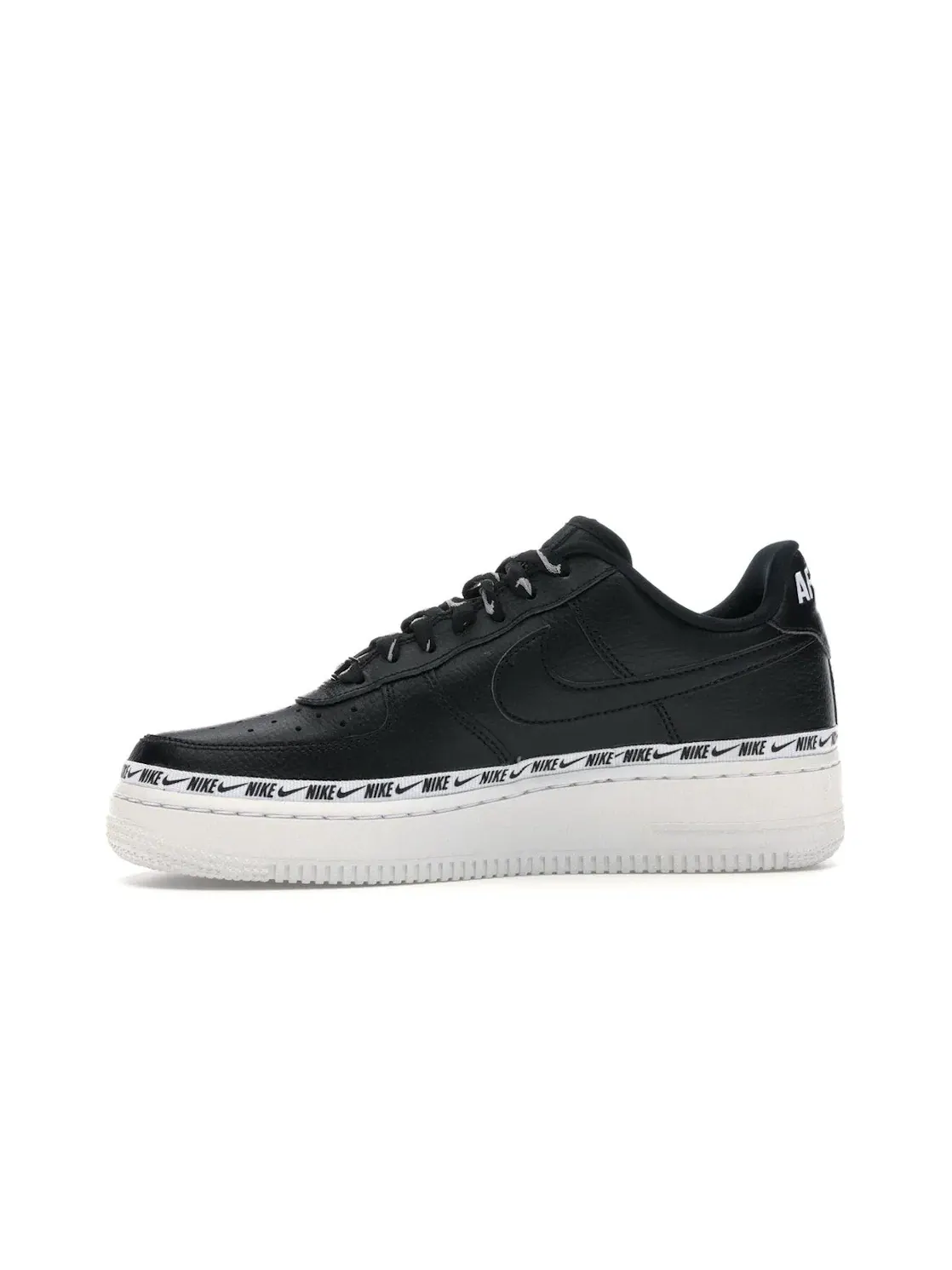Женские кроссовки Lifestyle Nike Air Force 1 Low — изображение 3 из 4, черный/белый-черный
