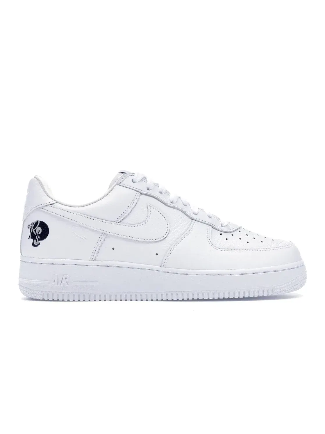 Мужские кроссовки Lifestyle с кожаным верхом Nike Air Force 1 Low Roc-A-Fella (AF100) — изображение 1 из 4, белый/белый
