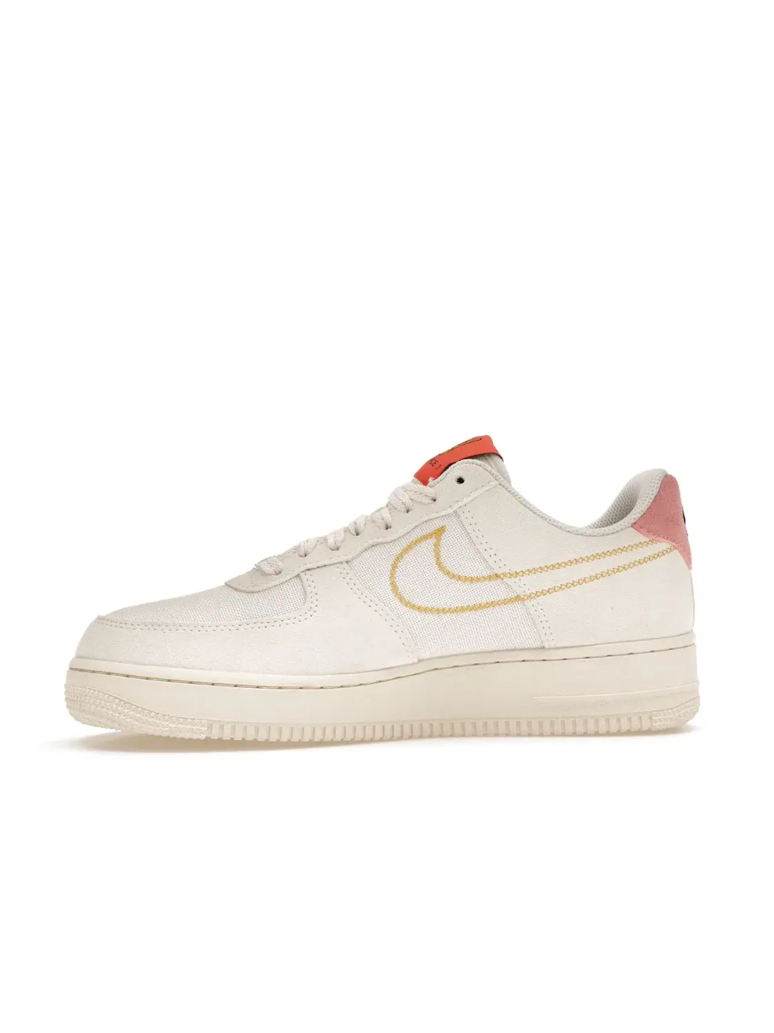 Женские кроссовки с принтом Nike Air Force 1 Low Rock N Roll Nike — изображение 3 из 4, белый