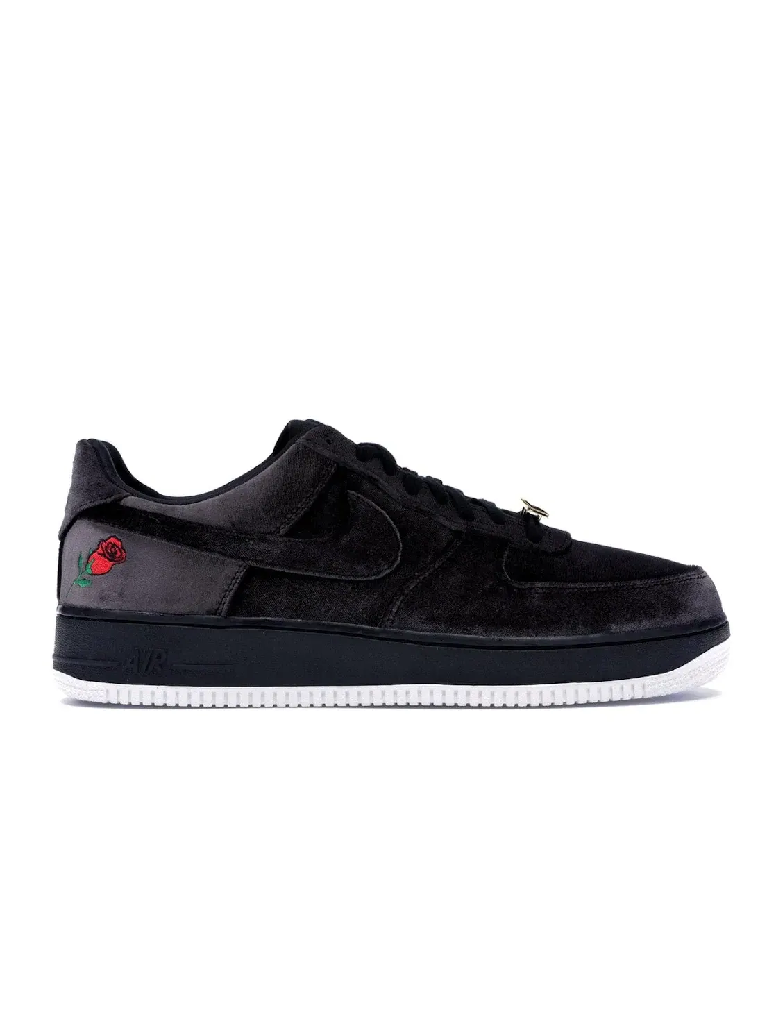 Мужские кроссовки Lifestyle с принтом Nike Air Force 1 Low Nike — изображение 1 из 4, черный/черный-белый