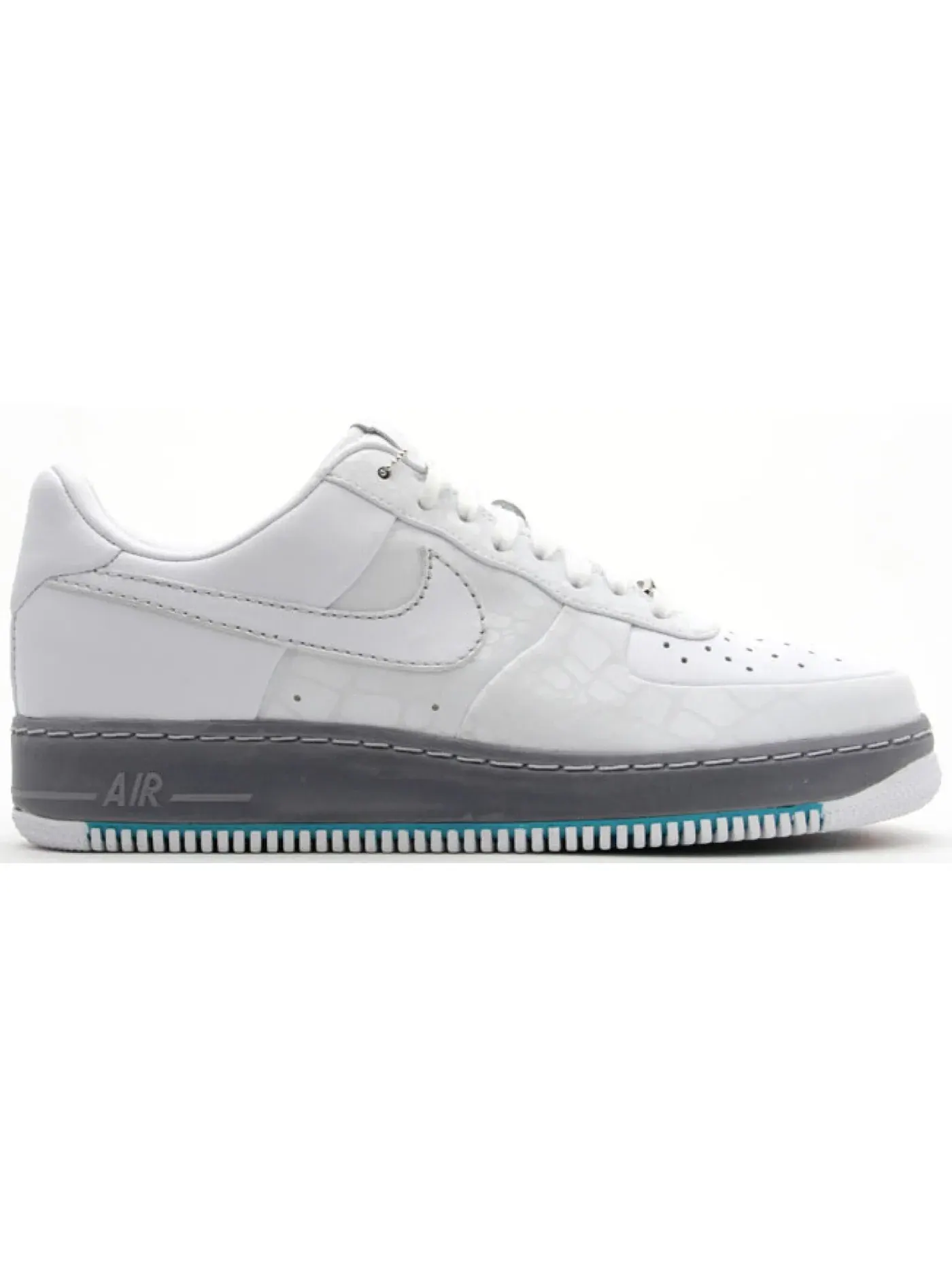 Мужские кроссовки Lifestyle с низкой посадкой Nike Air Force 1 Low — изображение 1 из 1, белый/белый--желтый