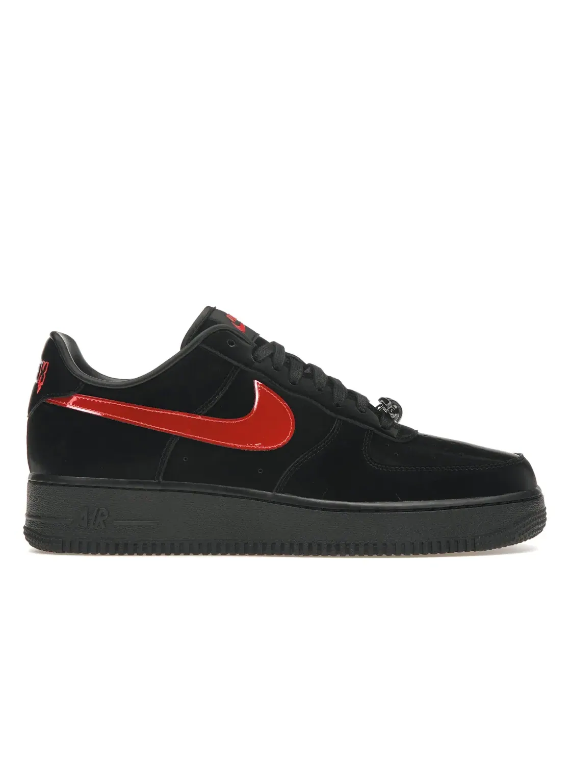 Мужские кроссовки Lifestyle Nike Air Force 1 Low RTFKT Clone X Genesis — изображение 1 из 4, черный/красный-черный