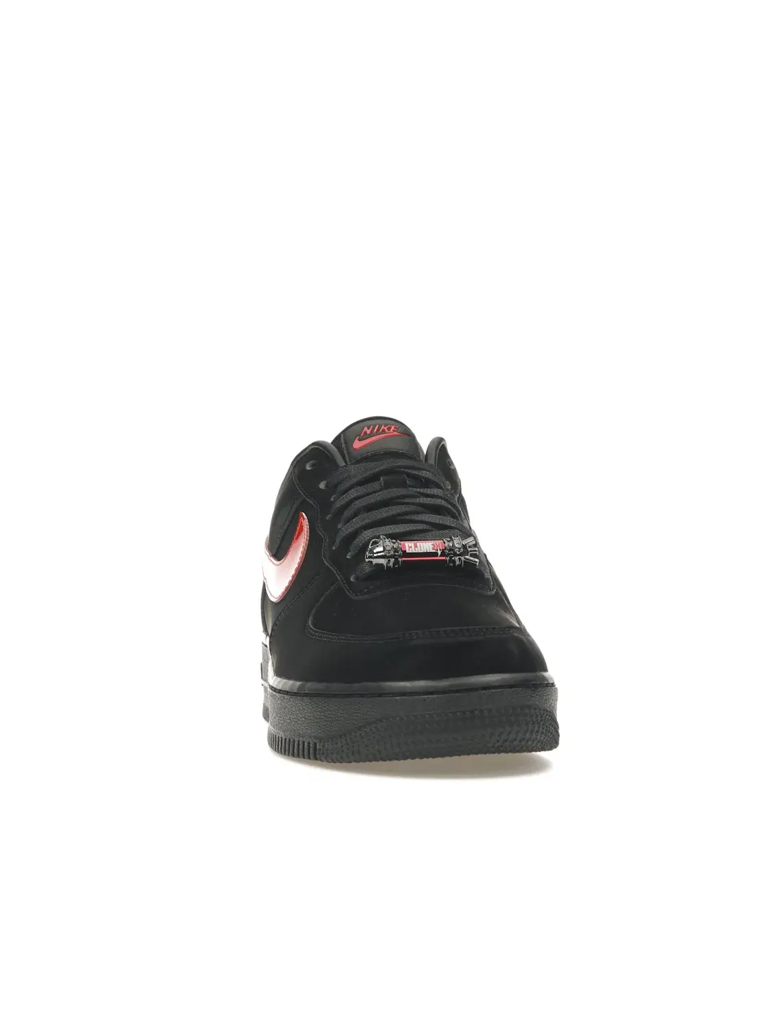 Мужские кроссовки Lifestyle Nike Air Force 1 Low RTFKT Clone X Genesis — изображение 2 из 4, черный/красный-черный