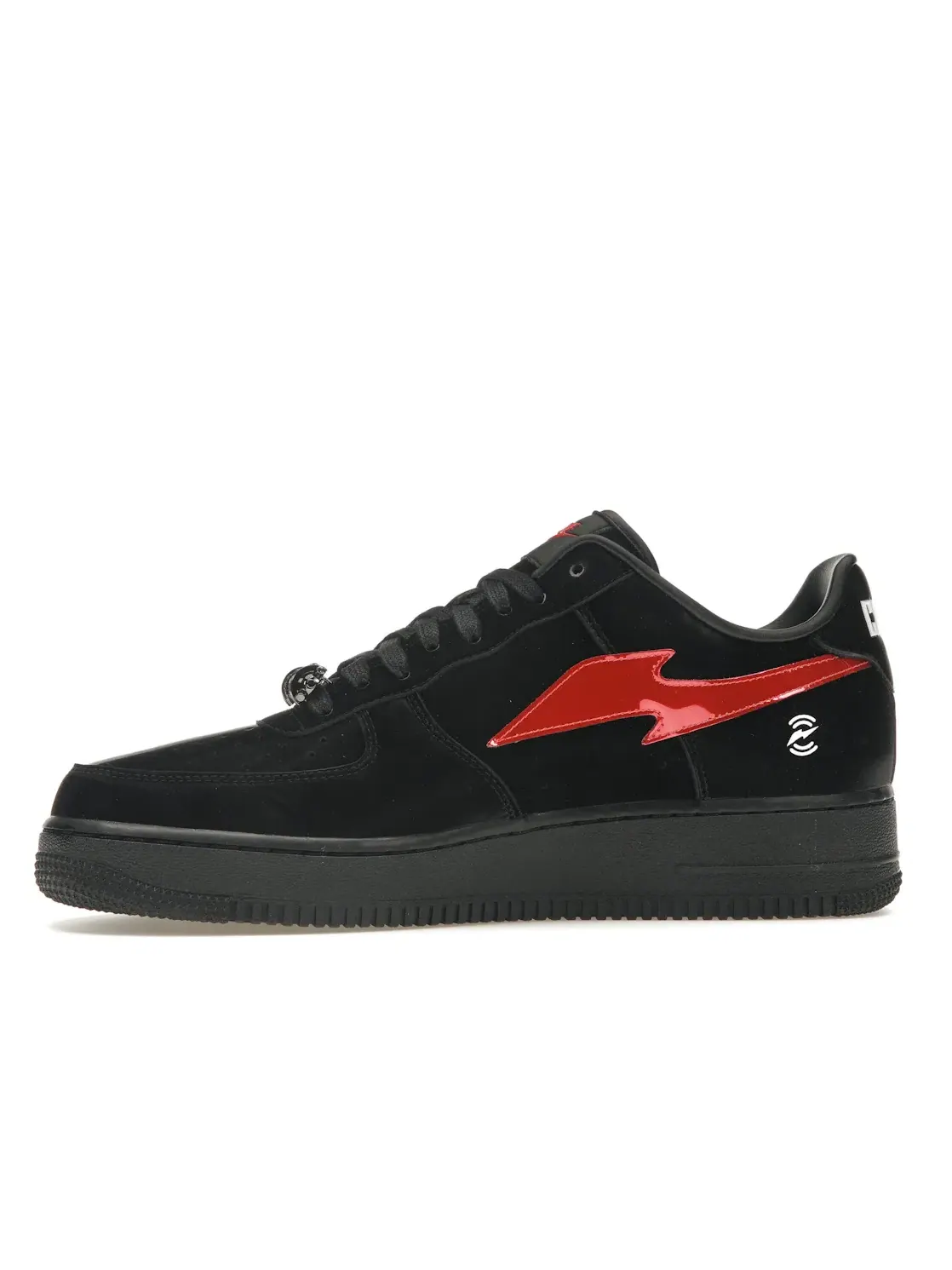 Мужские кроссовки Lifestyle Nike Air Force 1 Low RTFKT Clone X Genesis — изображение 3 из 4, черный/красный-черный