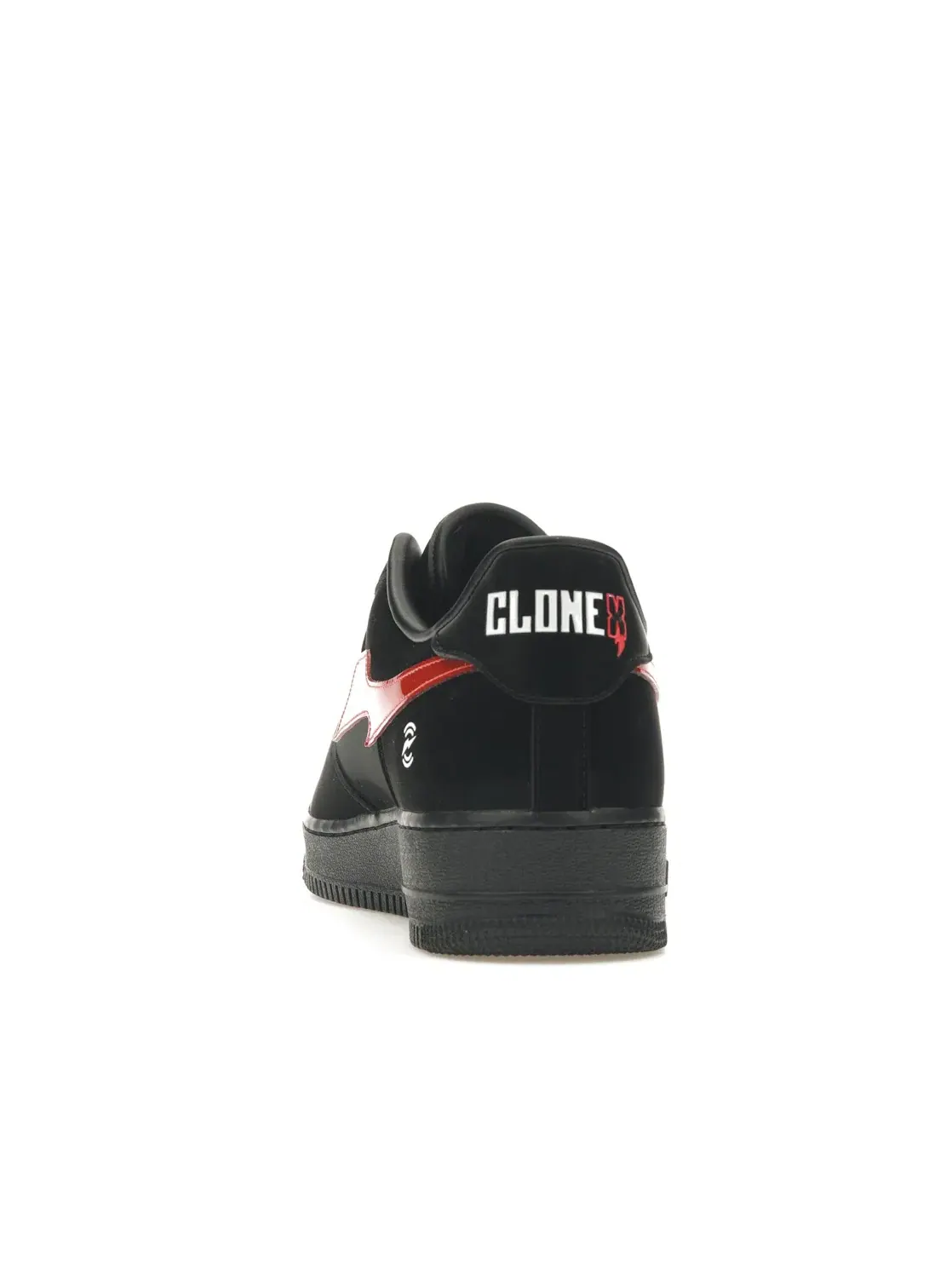 Мужские кроссовки Lifestyle Nike Air Force 1 Low RTFKT Clone X Genesis — изображение 4 из 4, черный/красный-черный
