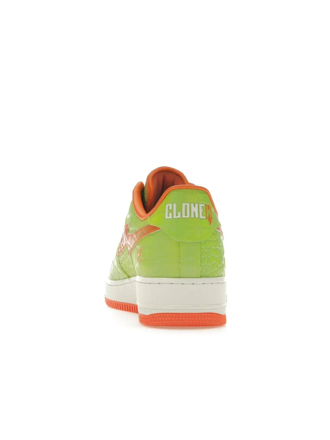 Мужские кроссовки Lifestyle Nike Air Force 1 Low — изображение 4 из 4, зеленый/оранжевый