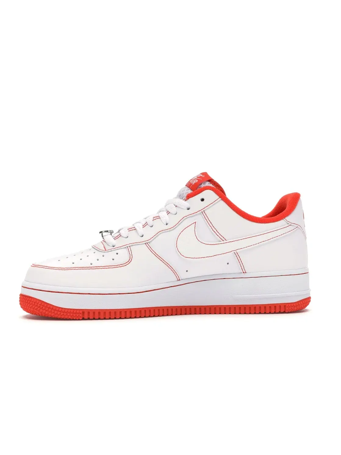 Мужские кроссовки с модельным дизайном Nike Air Force 1 Low — изображение 3 из 4, белый/черный-оранжевый