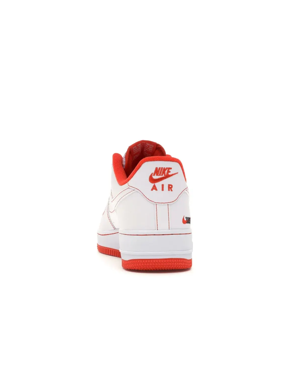 Мужские кроссовки с модельным дизайном Nike Air Force 1 Low — изображение 4 из 4, белый/черный-оранжевый