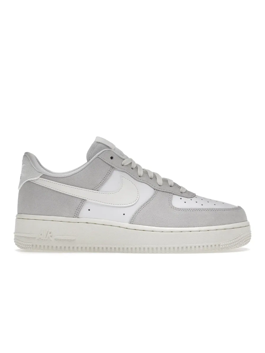 Мужские кроссовки с комбинированным верхом Nike Air Force 1 Low — изображение 1 из 4, белый/-платиновый