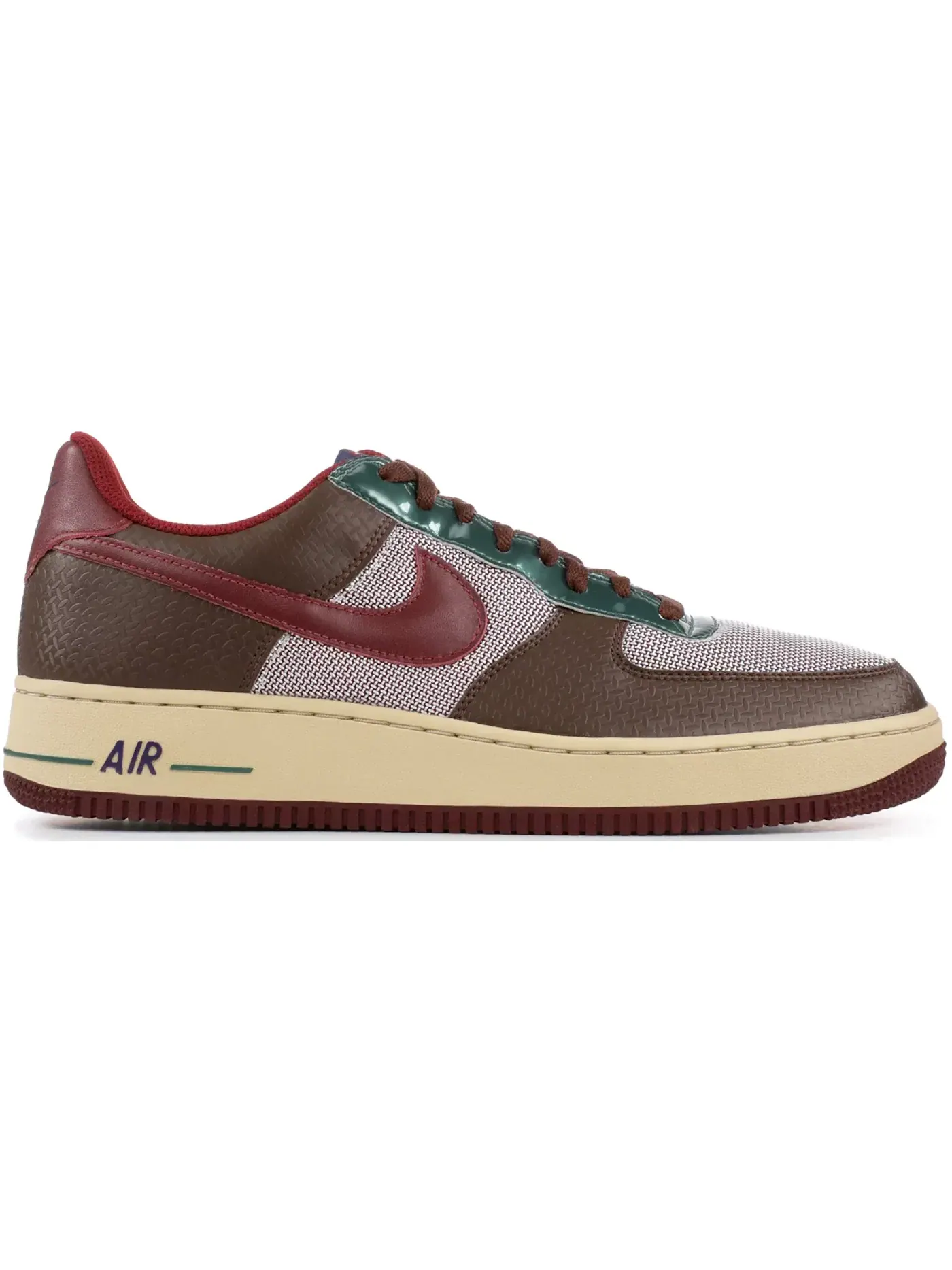 Мужские кроссовки Lifestyle Nike Air Force 1 Low — изображение 1 из 1, светлый/красный--зеленый