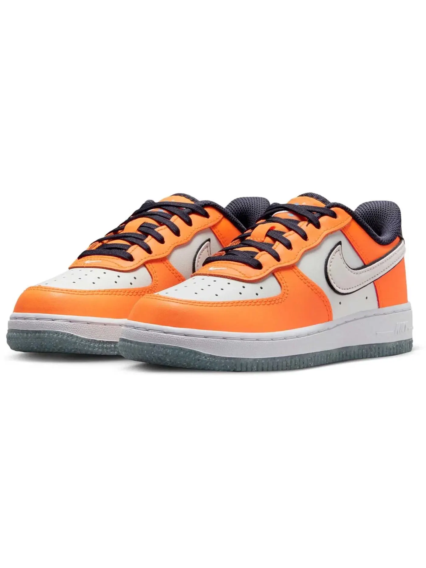 Детские кроссовки Lifestyle Nike Air Force 1 Low SE — изображение 2 из 3, оранжевый//синий/белый