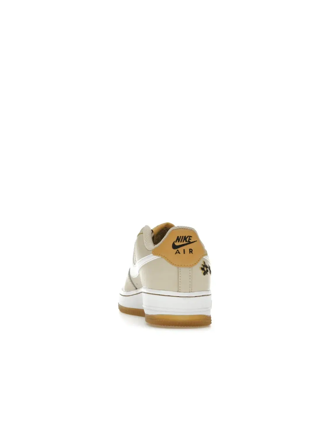Детские кроссовки с цветочным принтом Nike Air Force 1 Low SE — изображение 4 из 4, черный/белый