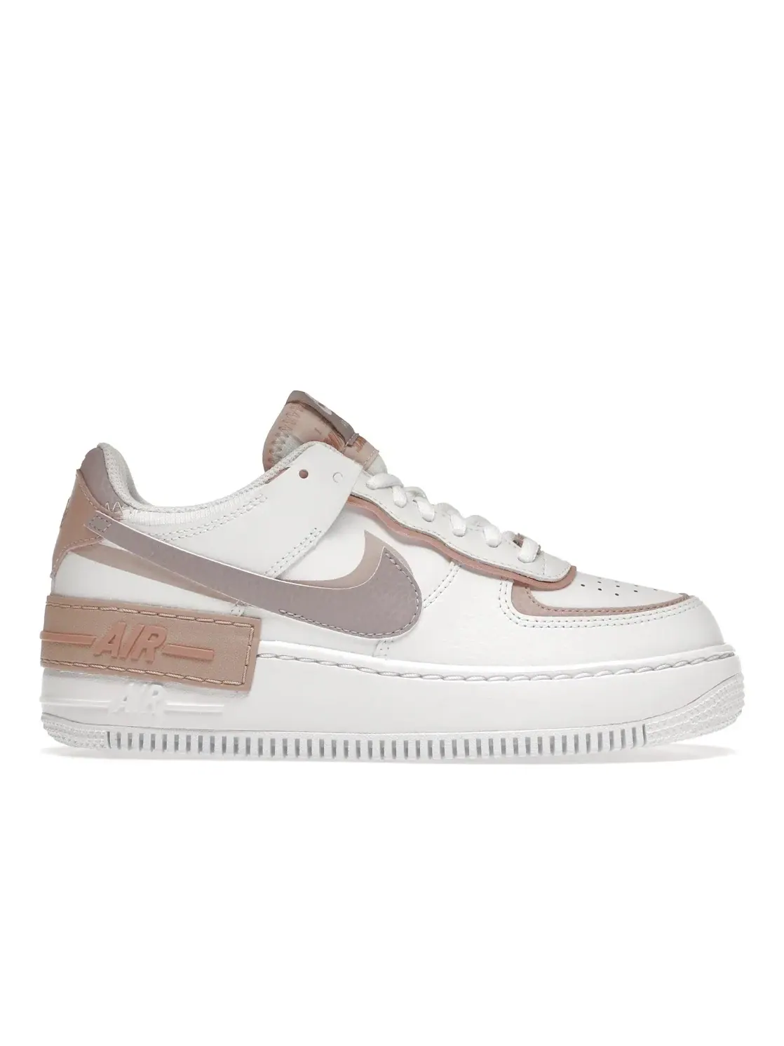 Женские кроссовки Nike Air Force 1 Low Shadow — изображение 1 из 4, белый/розовый/розовый