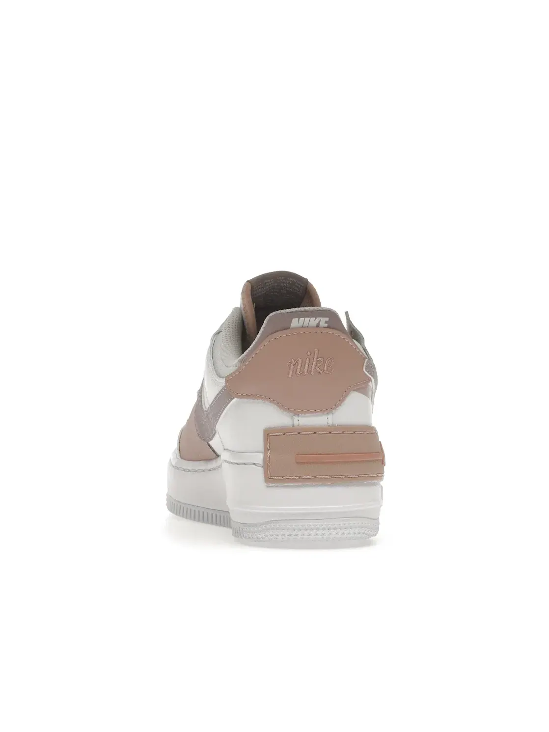 Женские кроссовки Nike Air Force 1 Low Shadow — изображение 4 из 4, белый/розовый/розовый
