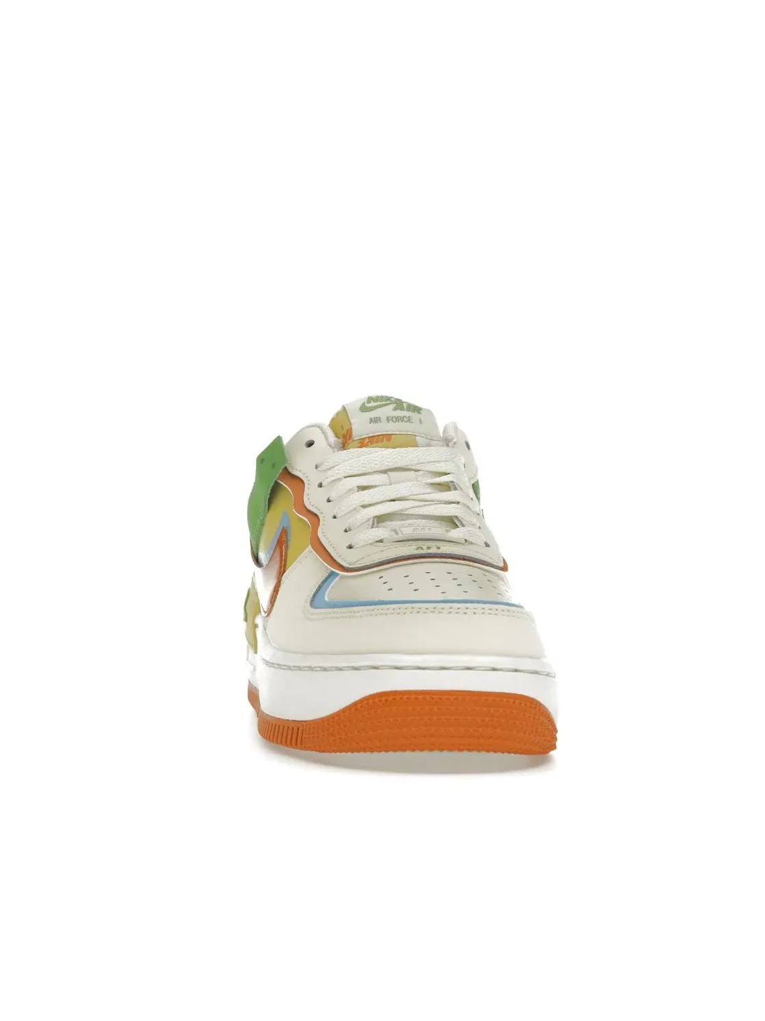 Женские кроссовки с принтом Nike Air Force 1 Low Shadow Nike — изображение 2 из 4, золотистый