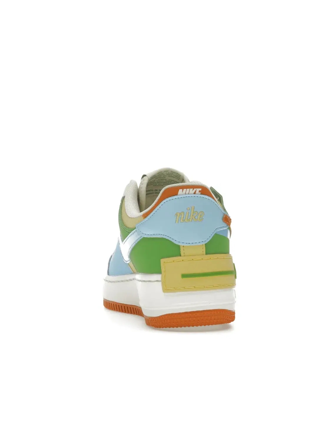 Женские кроссовки с принтом Nike Air Force 1 Low Shadow Nike — изображение 4 из 4, золотистый