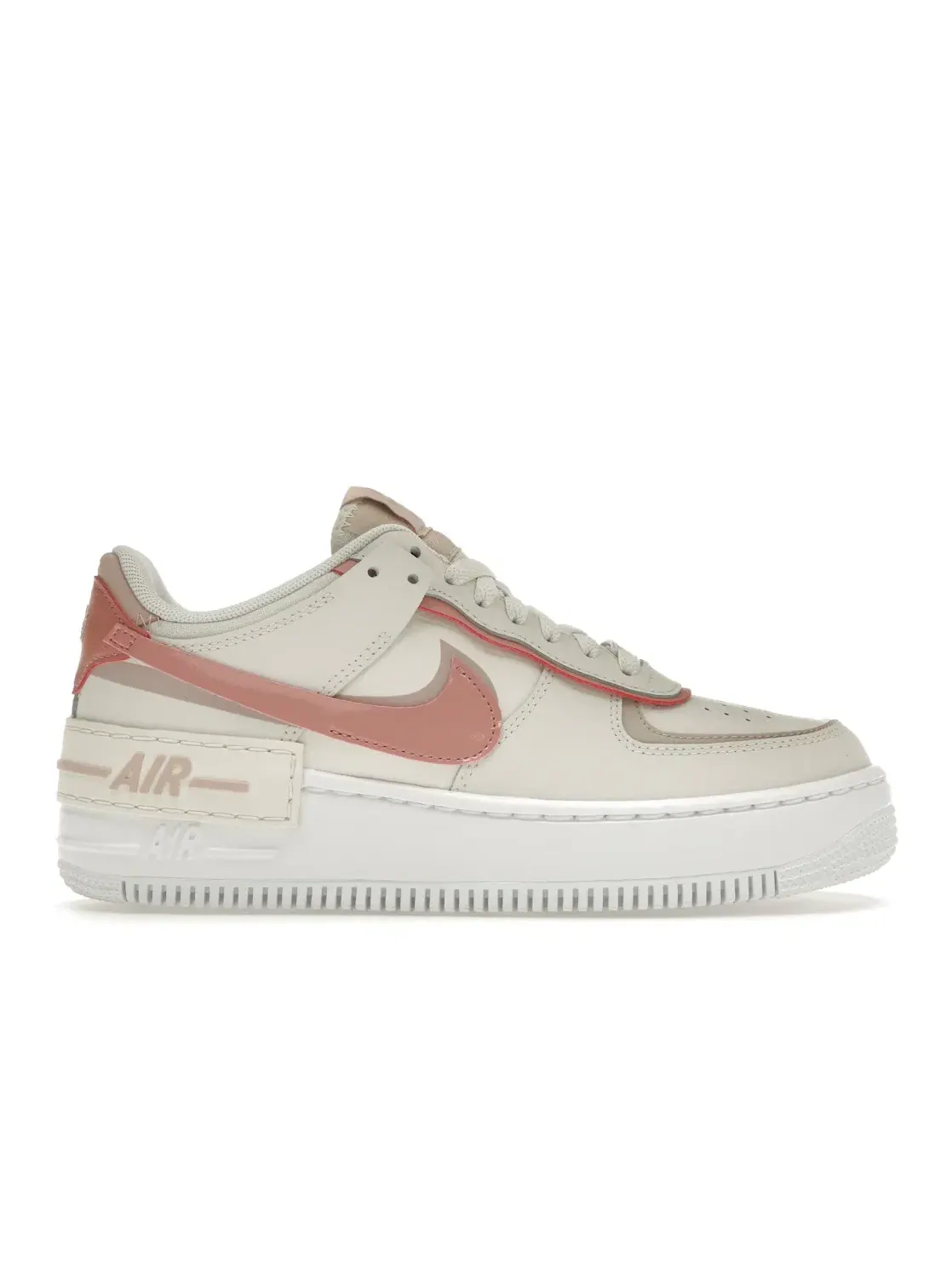 Женские кроссовки Lifestyle Nike Air Force 1 Low Shadow — изображение 1 из 4, красный/розовый/белый