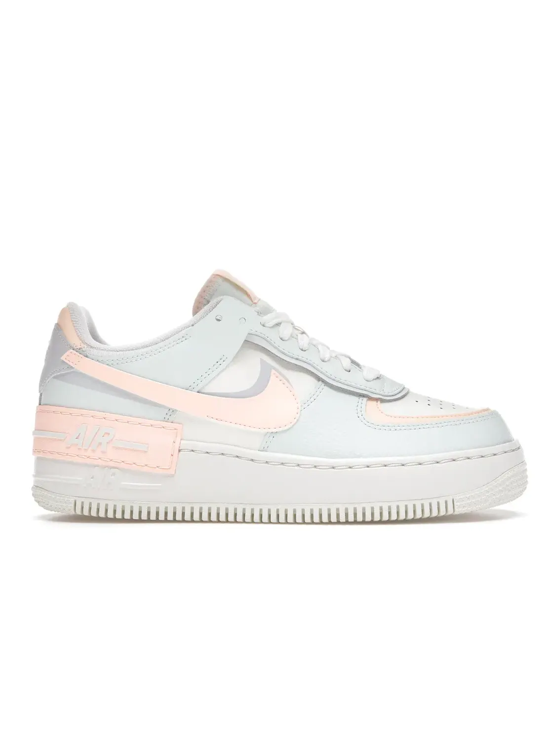 Женские кроссовки для повседневной носки Nike Air Force 1 Low Shadow — изображение 1 из 4, зеленый