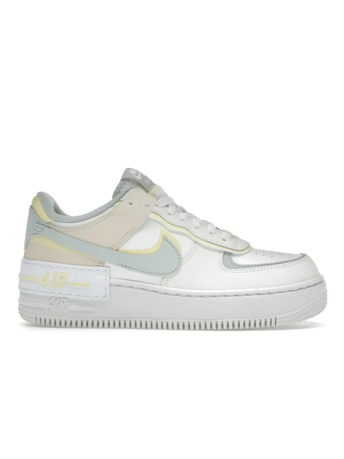Женские кроссовки Nike Air Force 1 Low Shadow — изображение 1 из 4, светлый серебристый