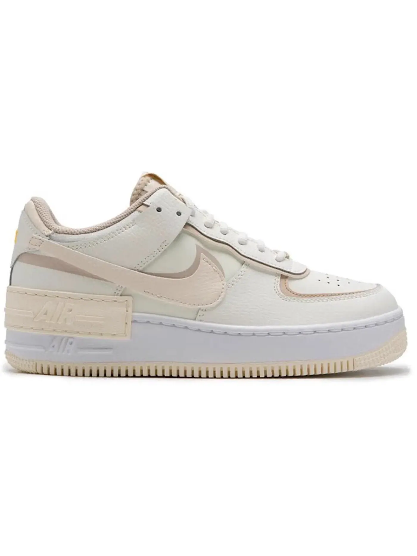 Женские кроссовки Lifestyle Nike Air Force 1 Low Shadow — изображение 1 из 1, бледный слоновая кость