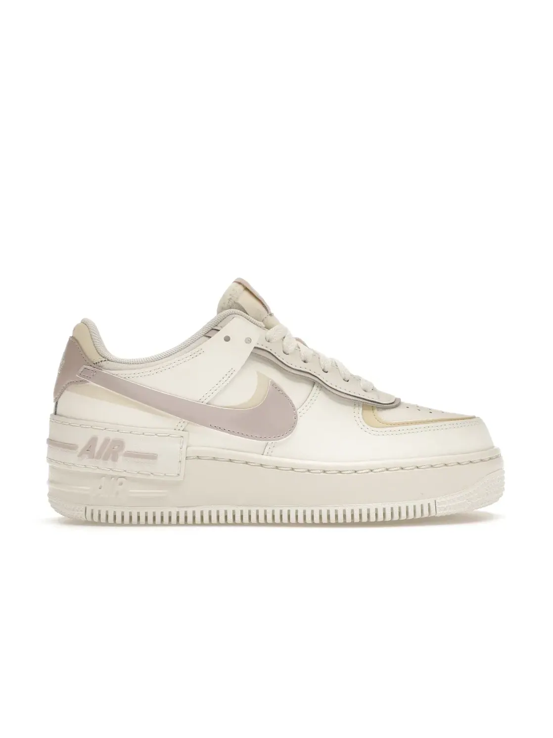 Женские кроссовки с перфорацией Nike Air Force 1 Low Shadow — изображение 1 из 4, платиновый фиолетовый