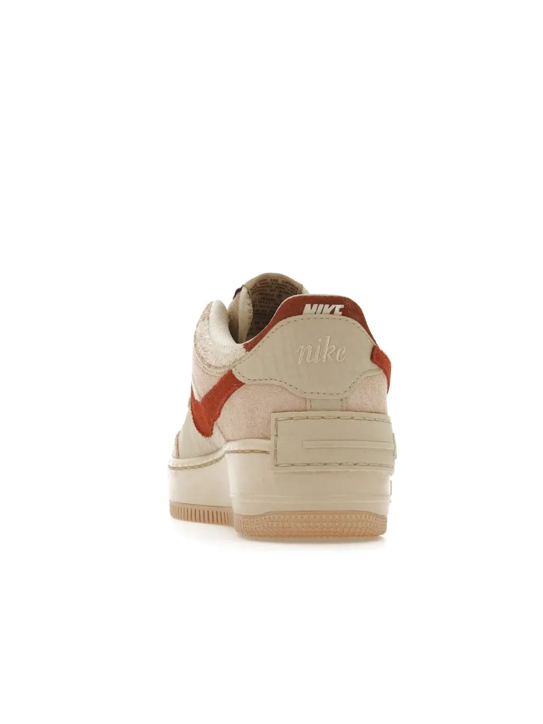 Женские кроссовки с перфорацией Nike Air Force 1 Low Shadow — изображение 4 из 4, белый