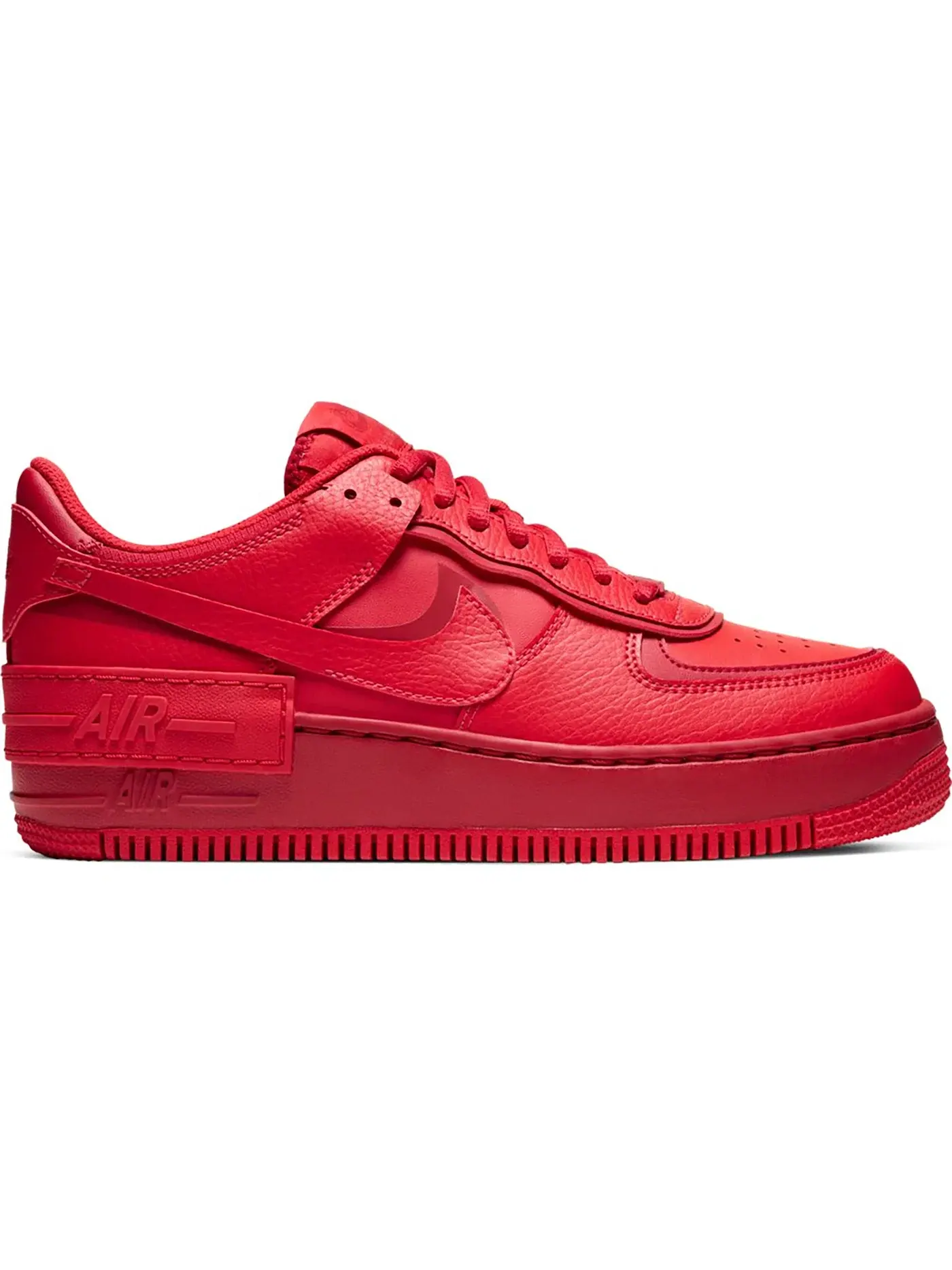 Женские кроссовки Nike Air Force 1 Low Shadow — изображение 1 из 1, красный/-белый-красный