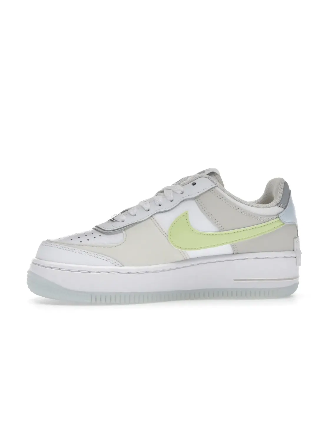 Женские кроссовки Lifestyle Nike Air Force 1 Low Shadow — изображение 3 из 4, белый/светлый/серый