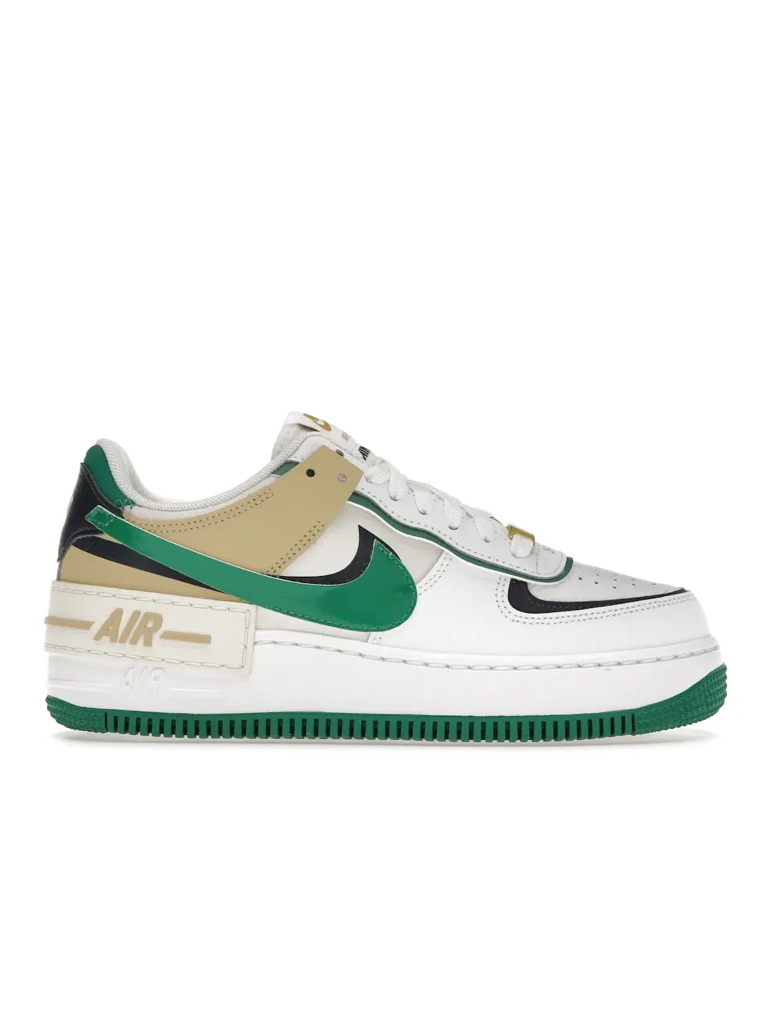 Женские кроссовки Lifestyle Nike Air Force 1 Low Shadow — изображение 1 из 4, белый///темно-синий