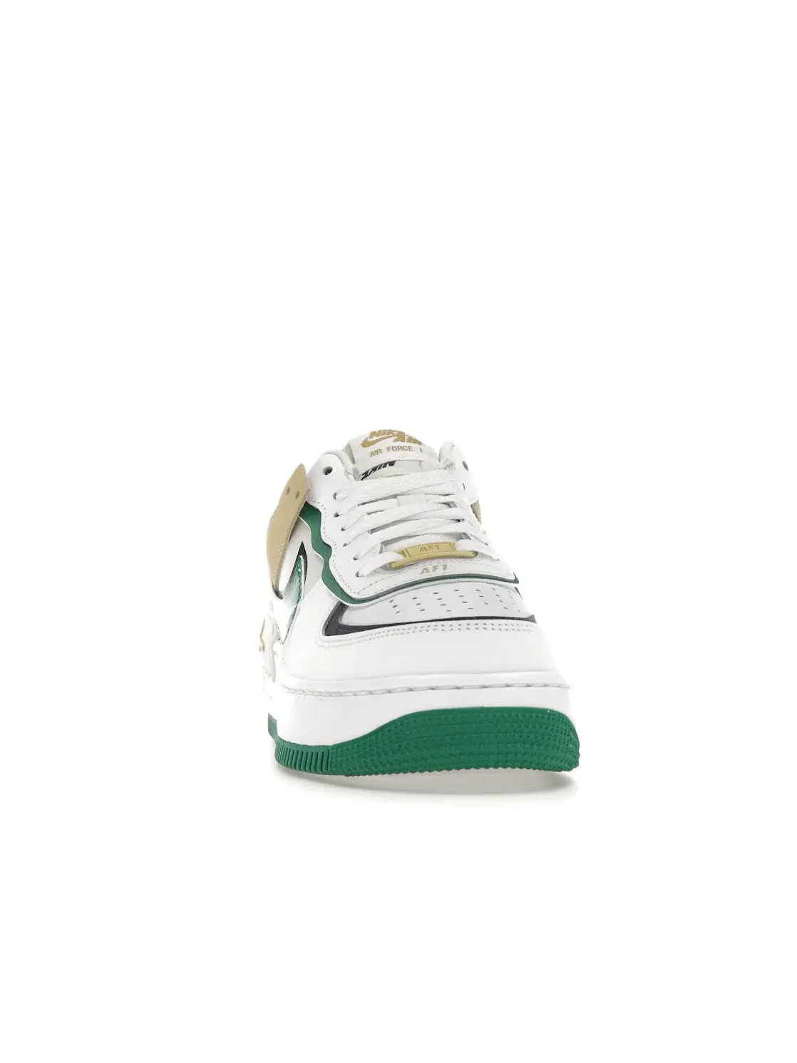 Женские кроссовки Lifestyle Nike Air Force 1 Low Shadow — изображение 2 из 4, белый///темно-синий