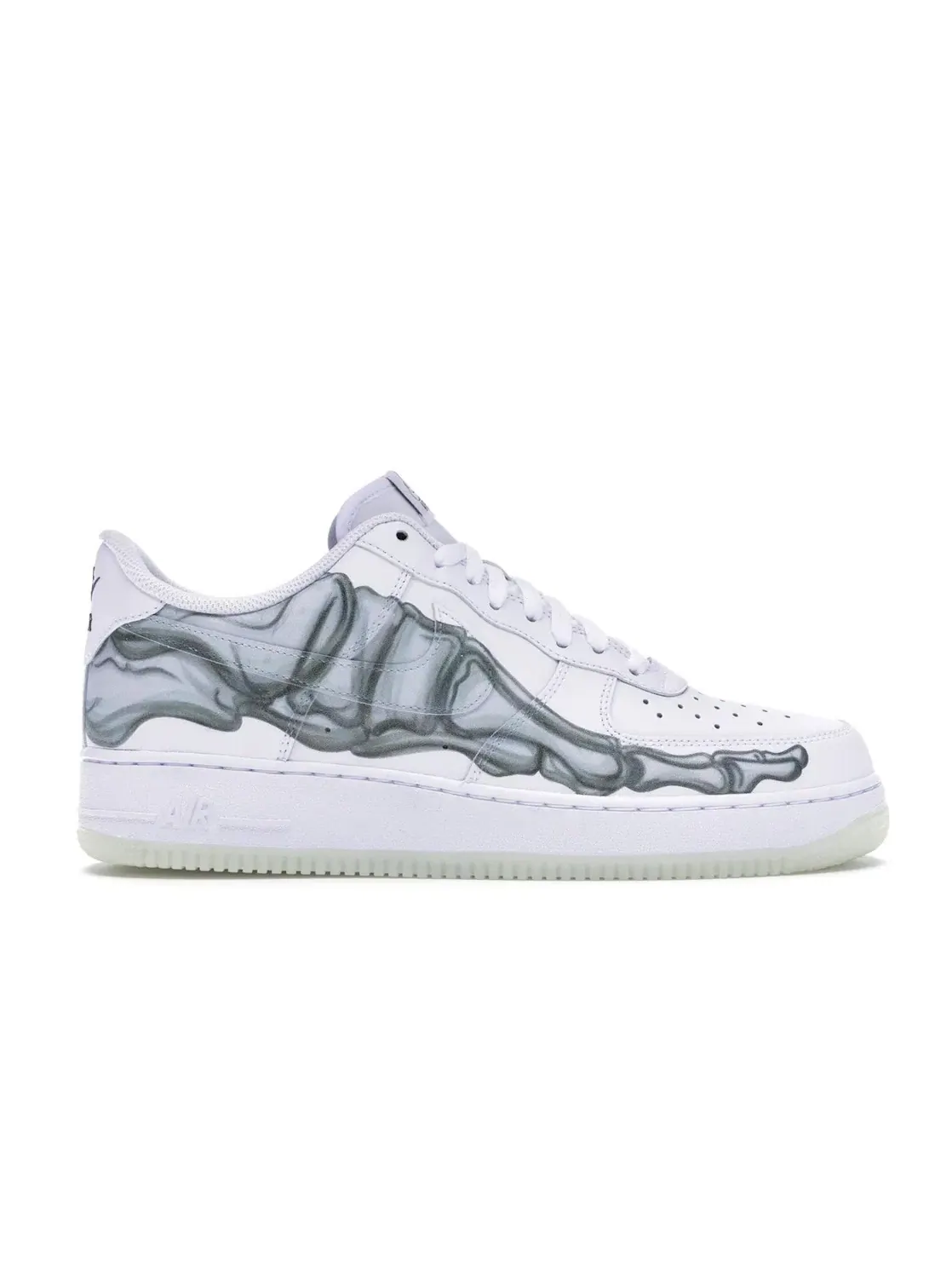 Мужские кроссовки Lifestyle Nike Air Force 1 Low Skeleton Halloween — изображение 1 из 4, белый/белый-белый