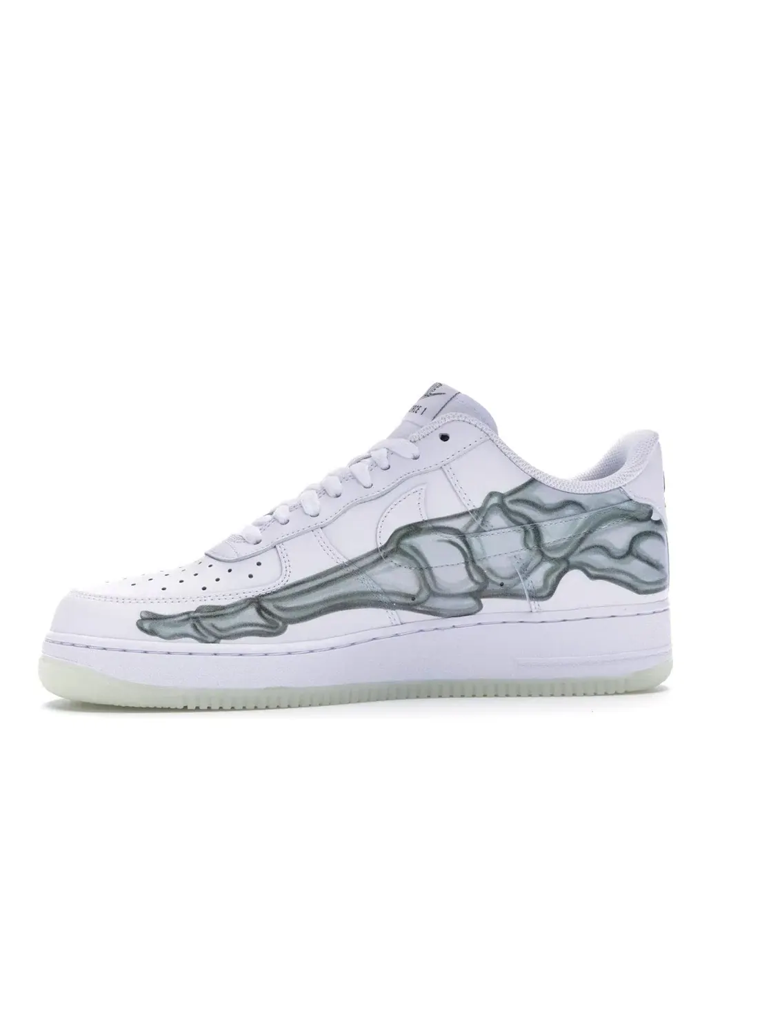 Мужские кроссовки Lifestyle Nike Air Force 1 Low Skeleton Halloween — изображение 3 из 4, белый/белый-белый