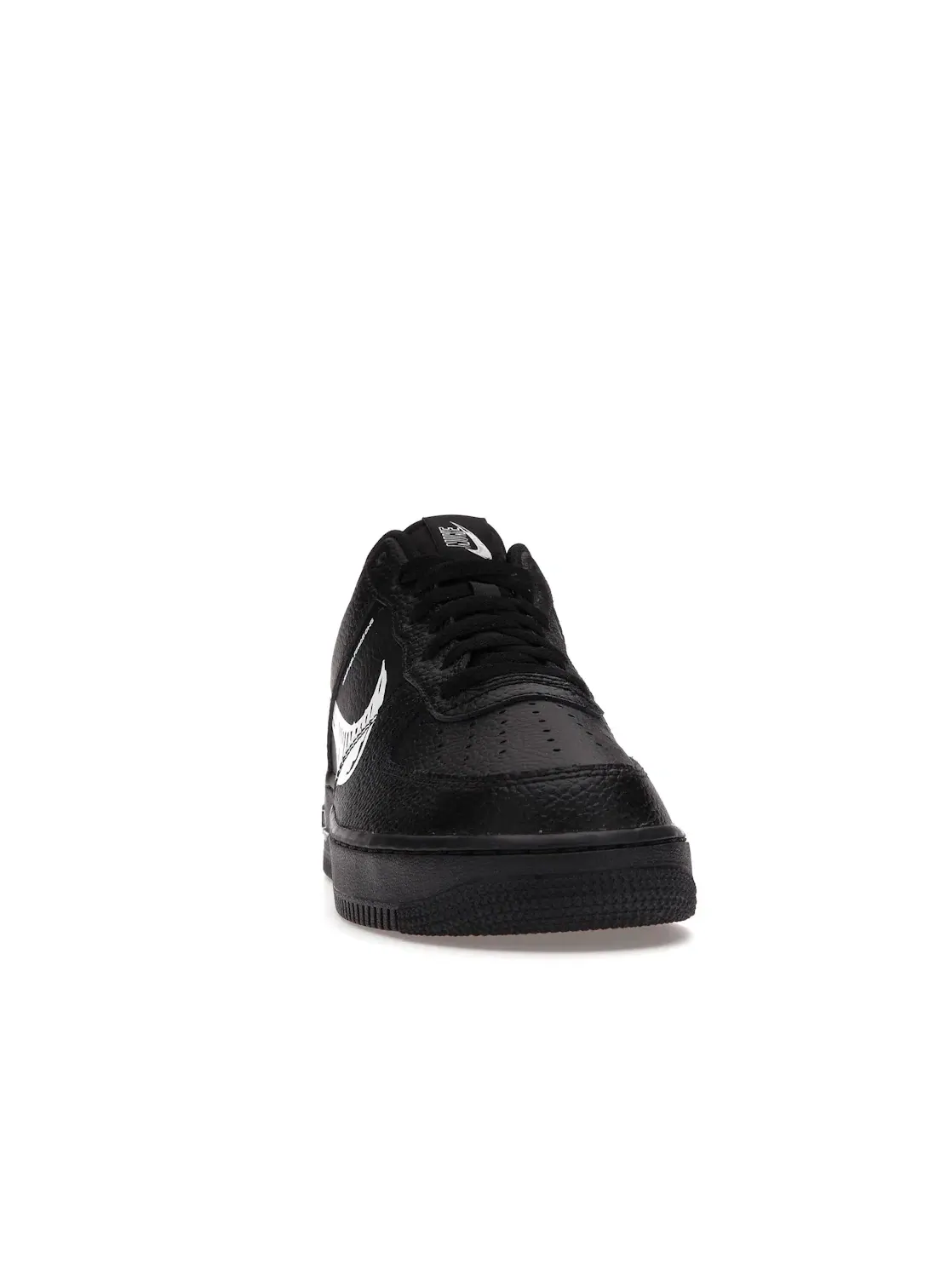 Мужские кроссовки Lifestyle с принтом Nike Air Force 1 Low Nike — изображение 2 из 4, черный/белый-черный