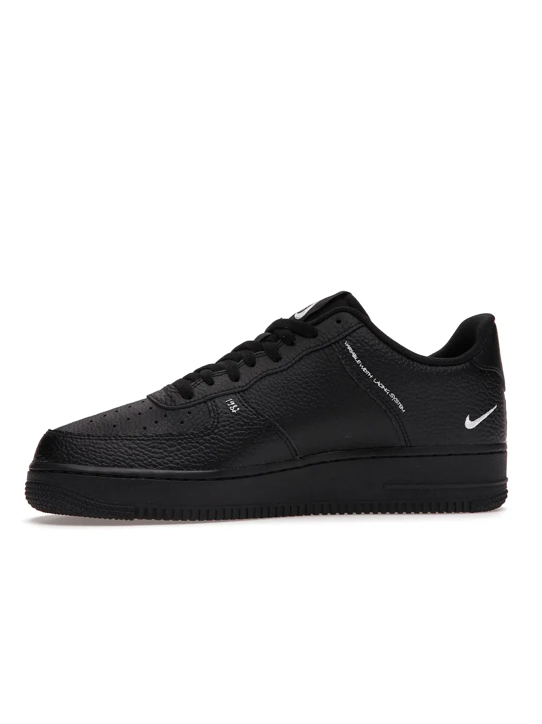 Мужские кроссовки Lifestyle с принтом Nike Air Force 1 Low Nike — изображение 3 из 4, черный/белый-черный