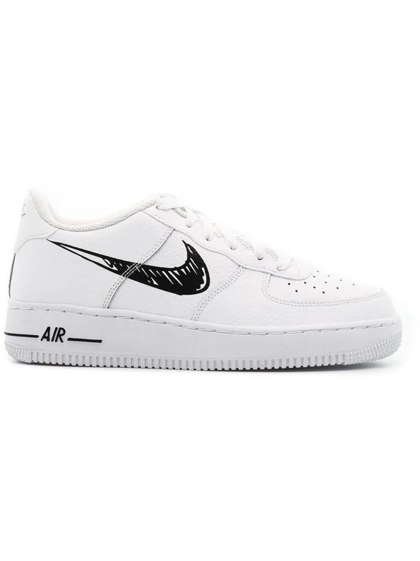 Детские кроссовки Lifestyle Nike Air Force 1 Low — изображение 1 из 1, белый/черный-белый