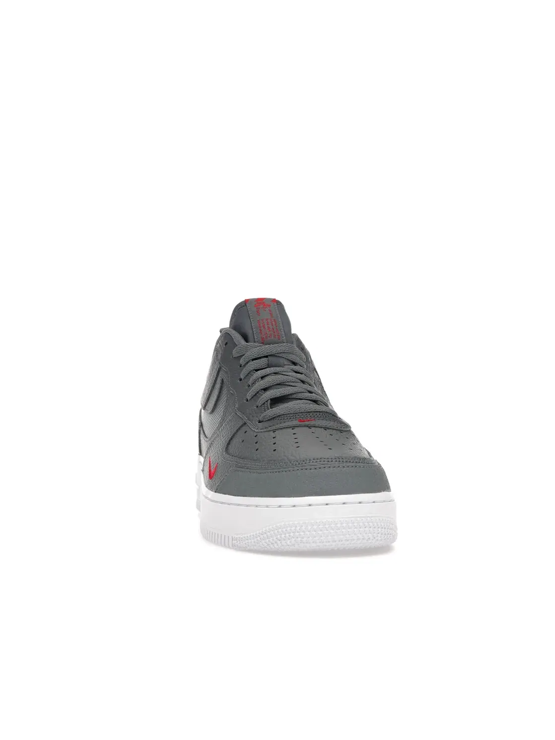 Мужские кроссовки Lifestyle Nike Air Force 1 Low LV8 — изображение 2 из 4, серый/серый/красный