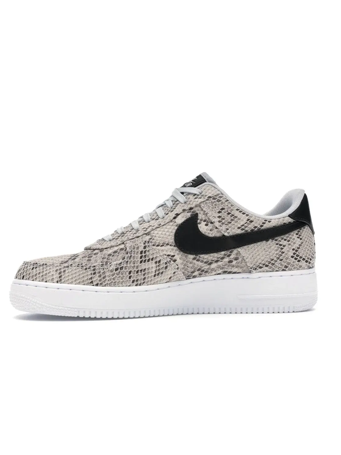 Мужские кроссовки с змеиным принтом Nike Air Force 1 Low — изображение 3 из 4, белый/черный