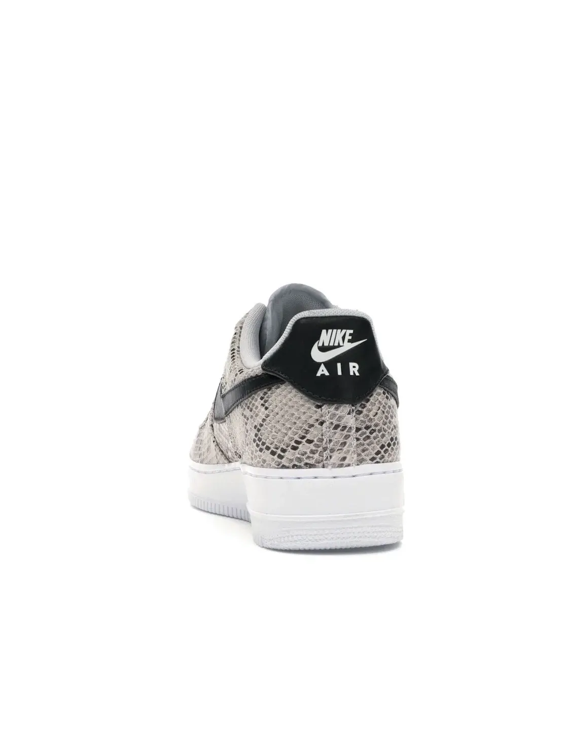 Мужские кроссовки с змеиным принтом Nike Air Force 1 Low — изображение 4 из 4, белый/черный