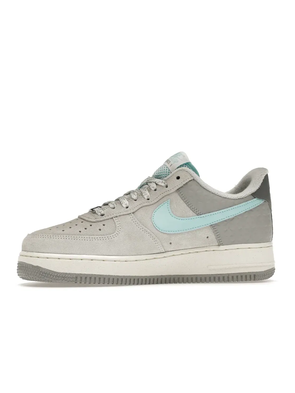 Мужские кроссовки Lifestyle Nike Air Force 1 Low — изображение 3 из 4, серый/светлый синий