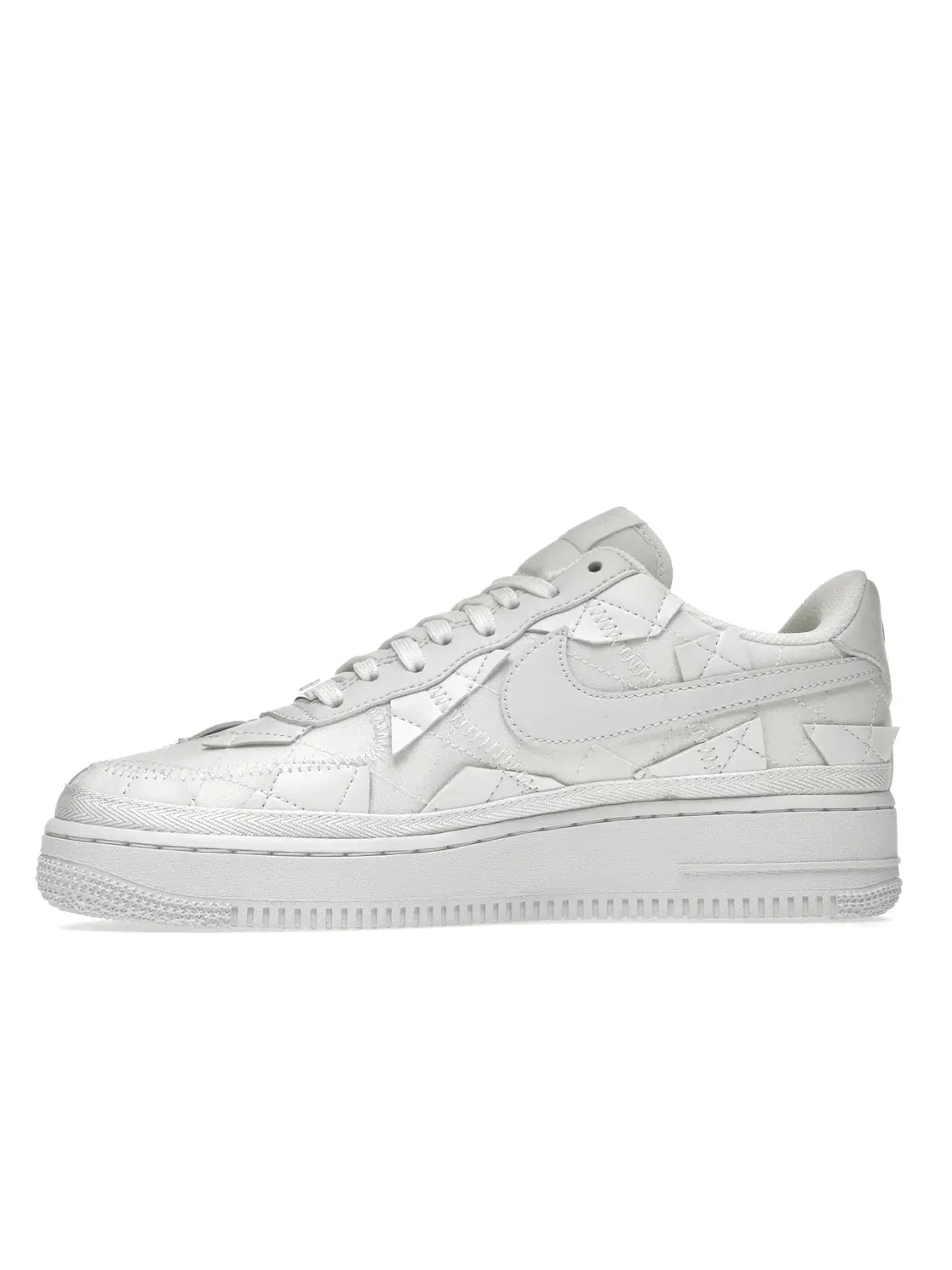 Кроссовки для девочек с принтом Nike Air Force 1 Low SP — изображение 3 из 4, белый/белый-белый