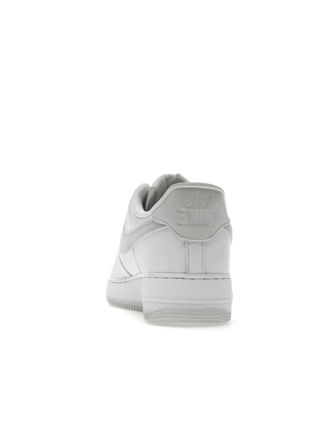 Мужские кроссовки с премиальной кожи Nike Air Force 1 Low SP Slam Jam — изображение 4 из 4, белый/белый