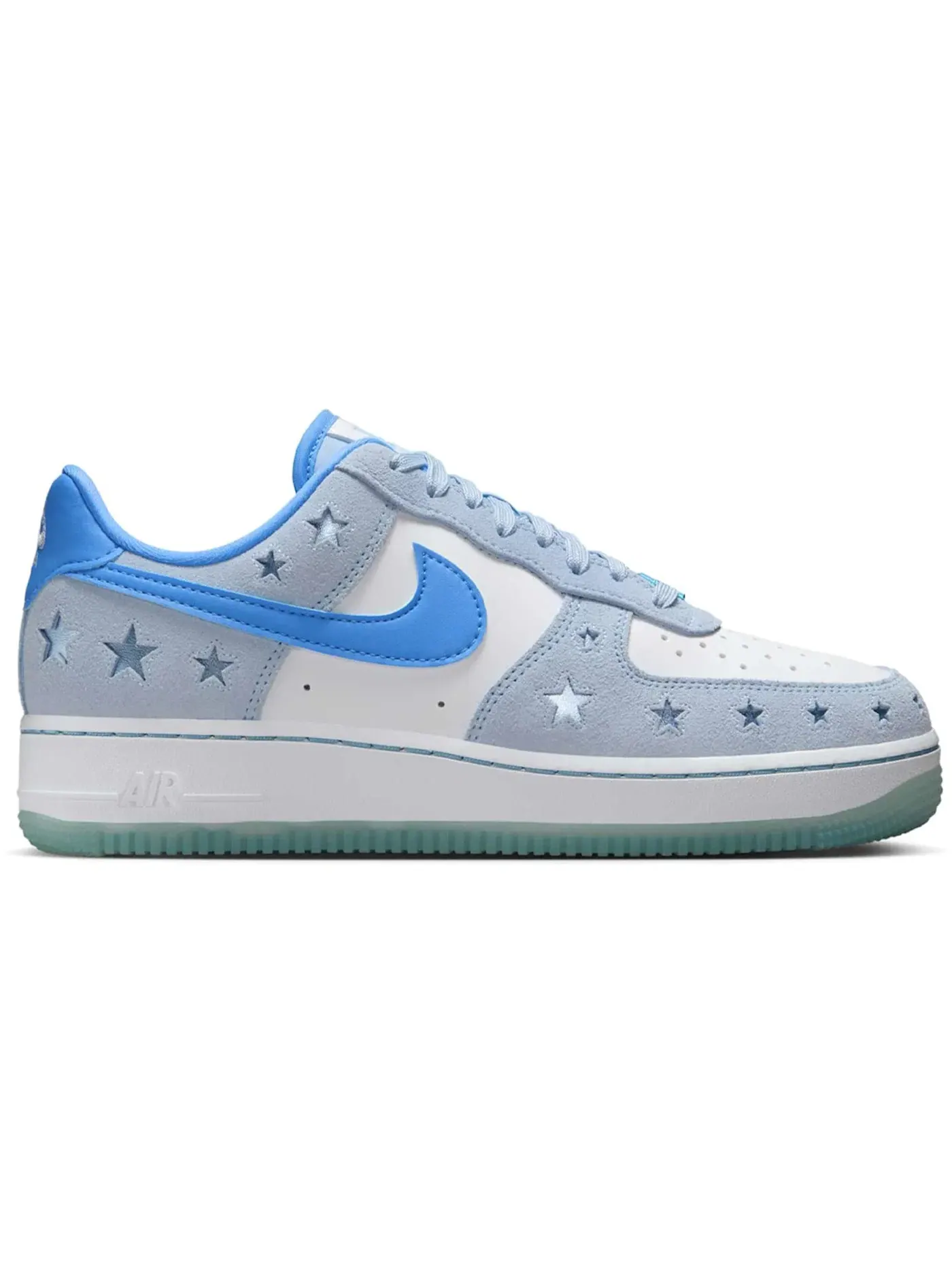 Женские кроссовки Lifestyle Nike Air Force 1 Low — изображение 1 из 1, белый/синий